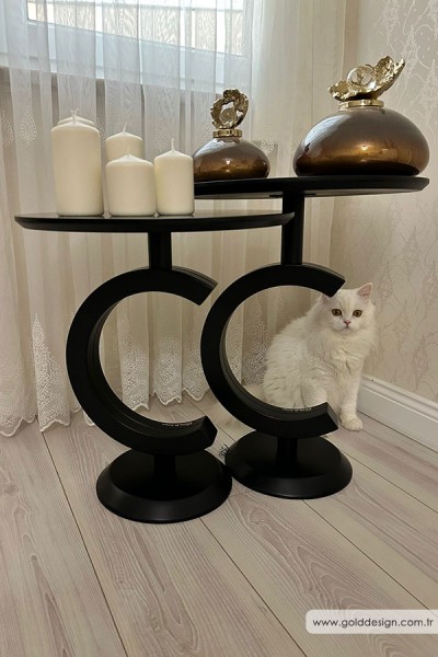 C Model Zigon Sehpa 2'li