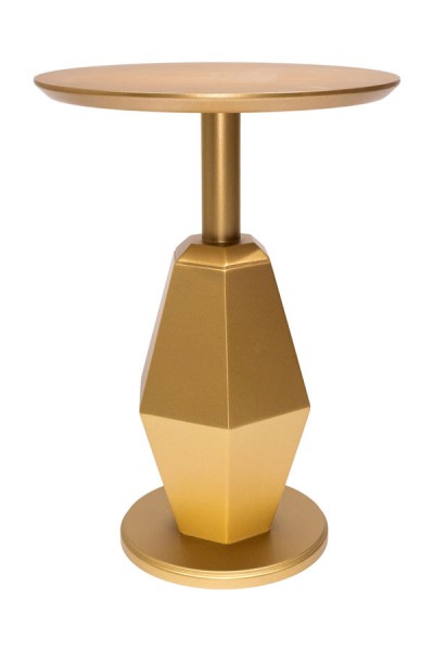 Prizma Yan Sehpa - Gold
