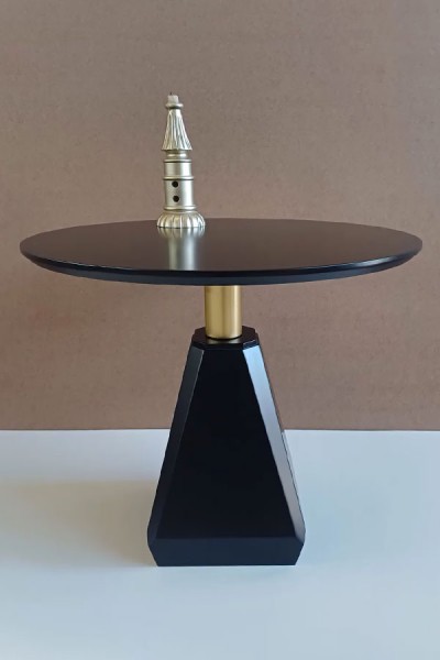 Zirve Orta Sehpa -Siyah Gold